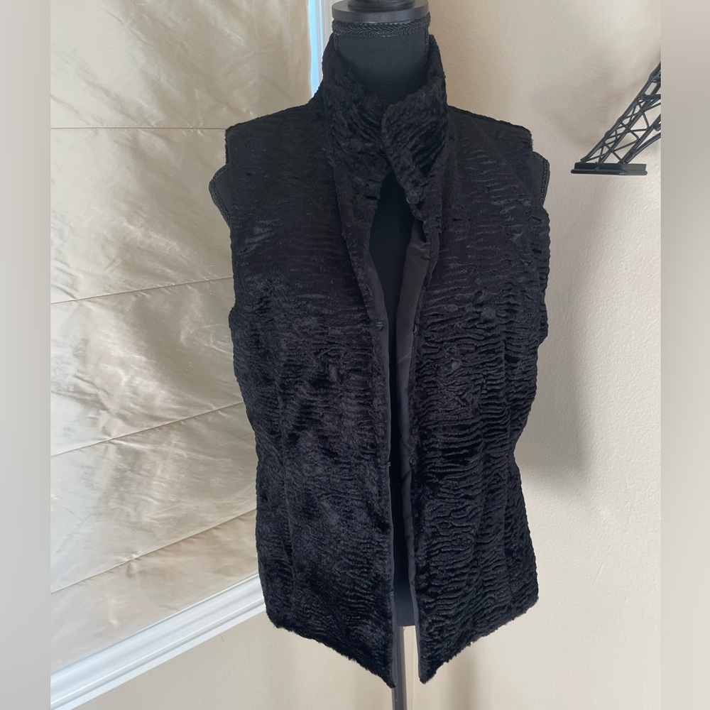 Ralph Lauren reversible Faux Fur, Quilted vest